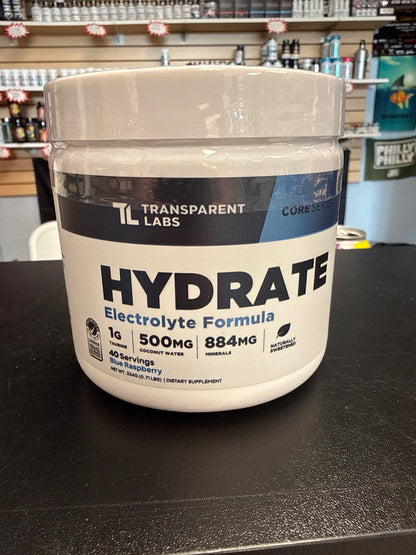 Transparent Labs Hydrate