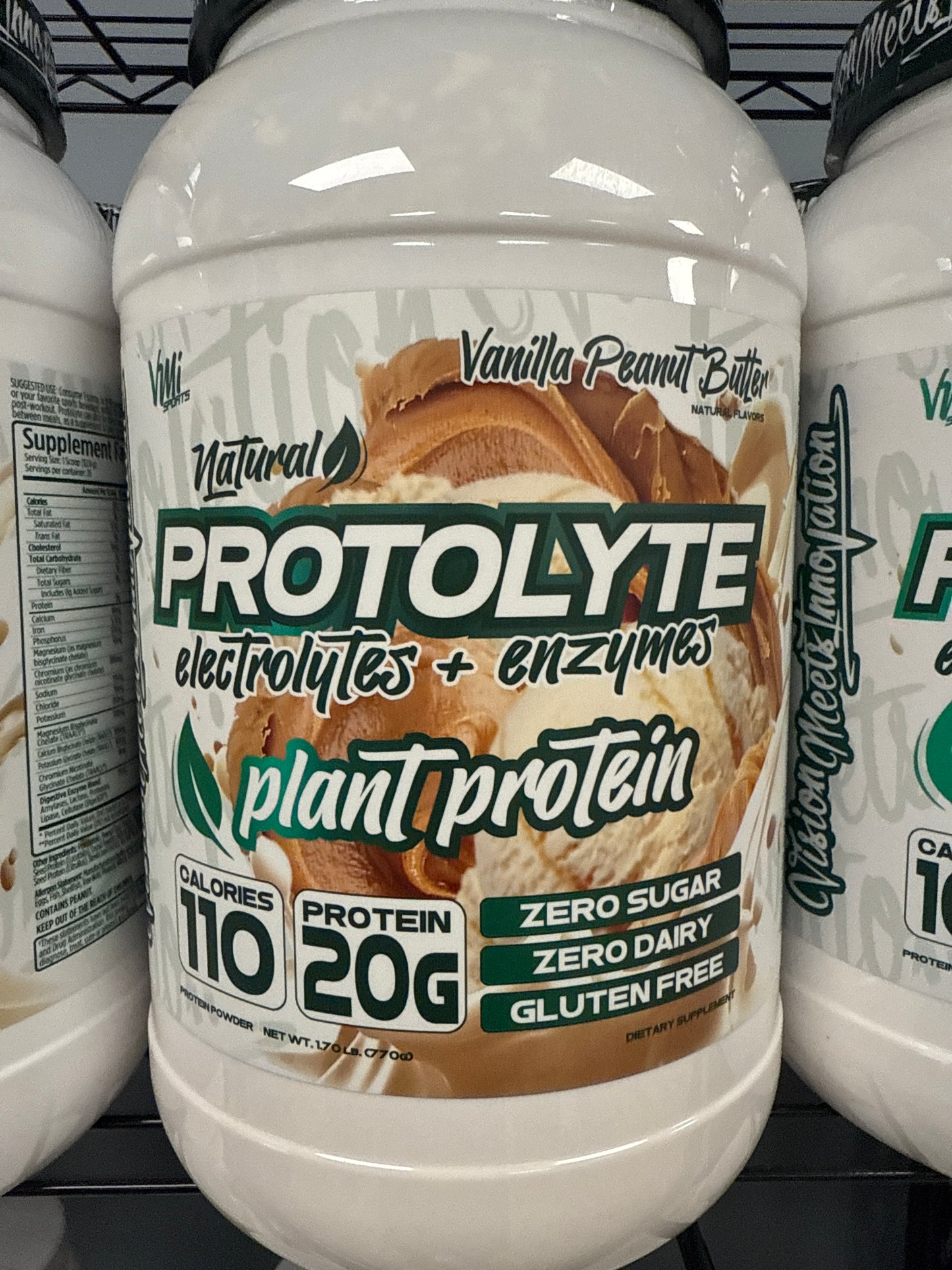 Vmi natural protolyte electrolytes + enzymes Plant Protein