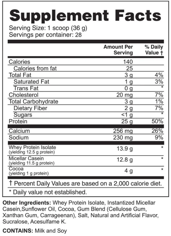 Apollon Nutition 50/50 Protein