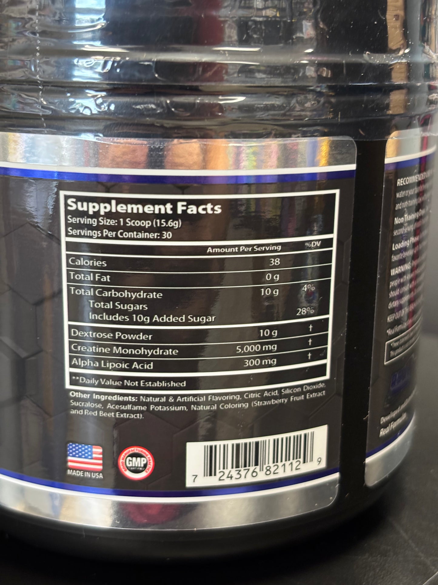 Real Formulas Spiked Creatine