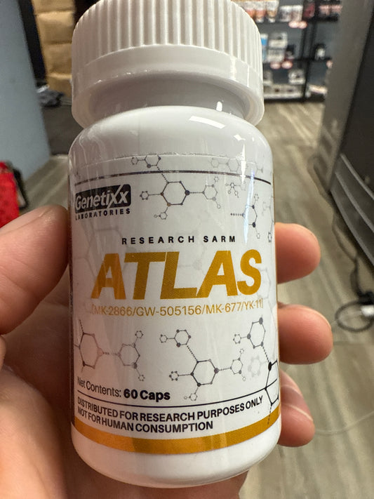 Genetixx labroratories Atlas (ostarine/ cardarine/ mk-677/ yk-11)