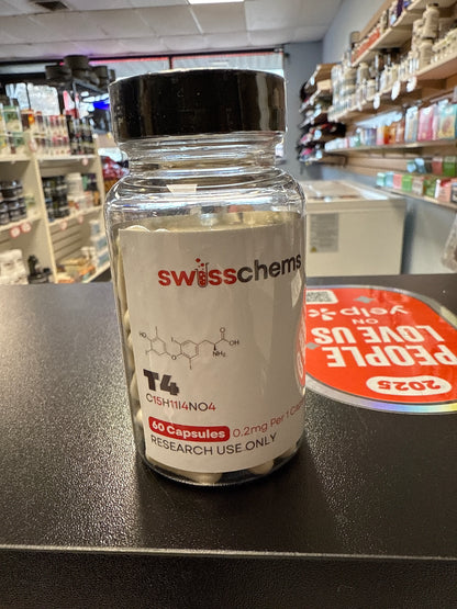 Swiss Chems T4 .2mg 60caps