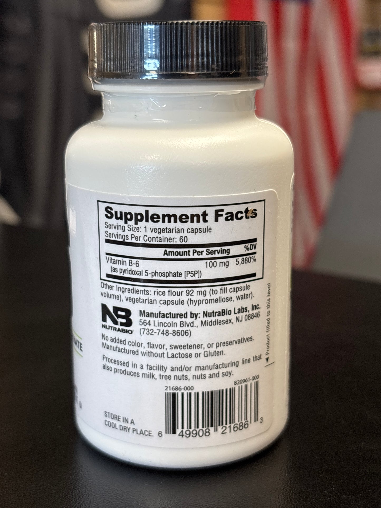 NutraBio B6