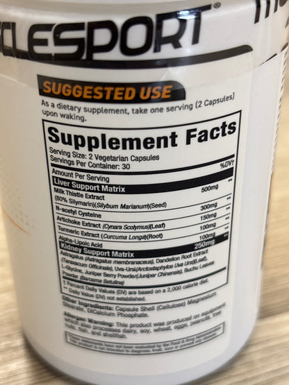 Musclesport liver & kidney