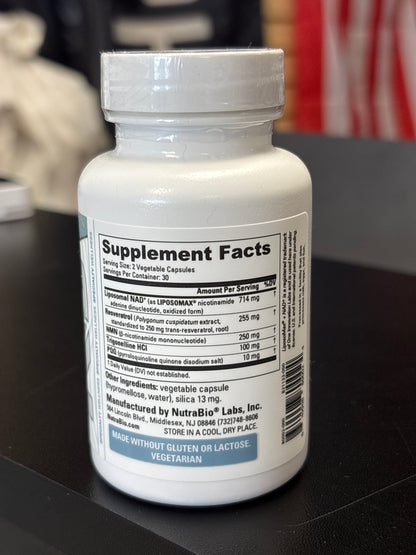 NutraBio Liposomal NAD+