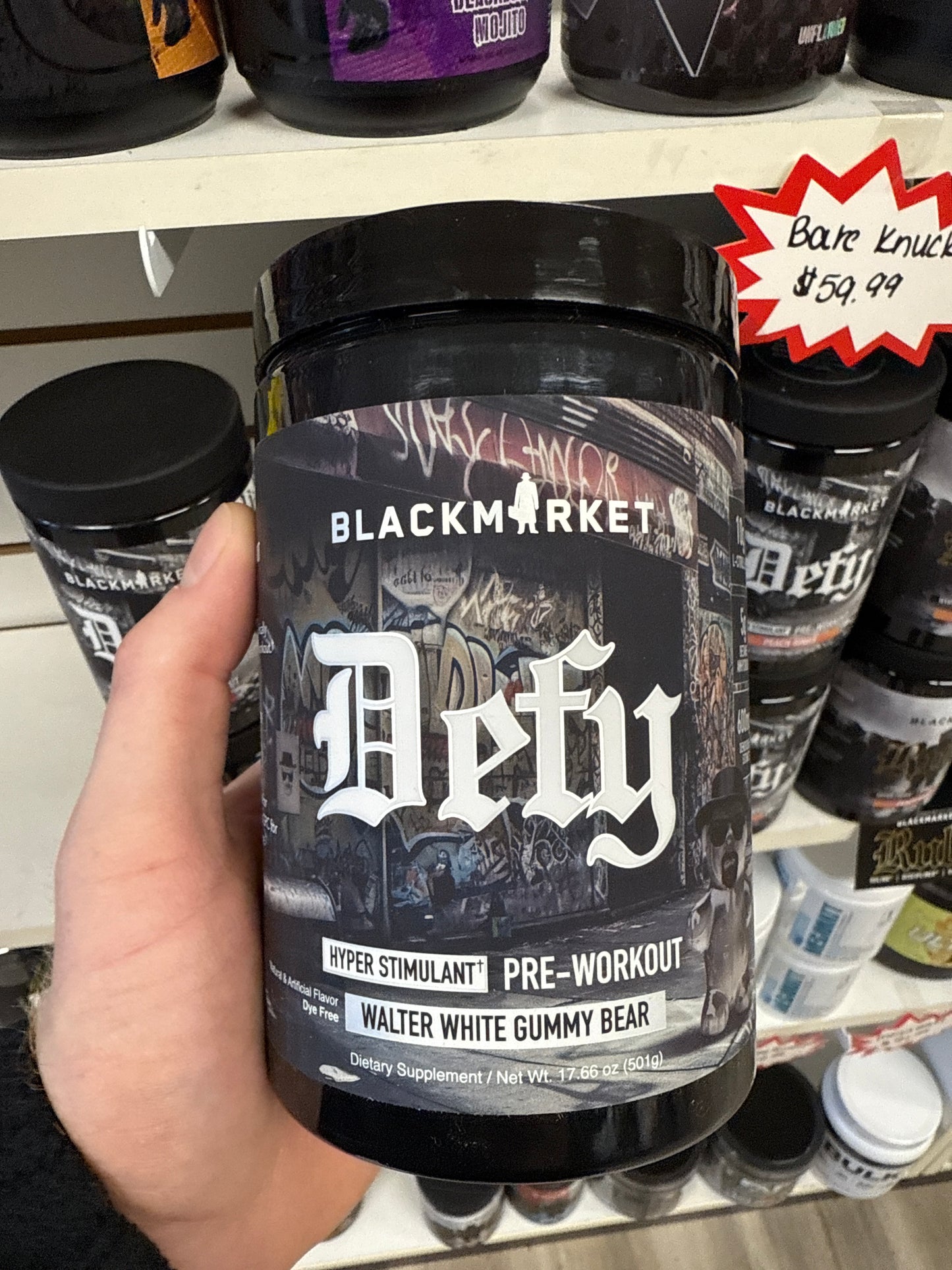 Blackmarket defy pre workout