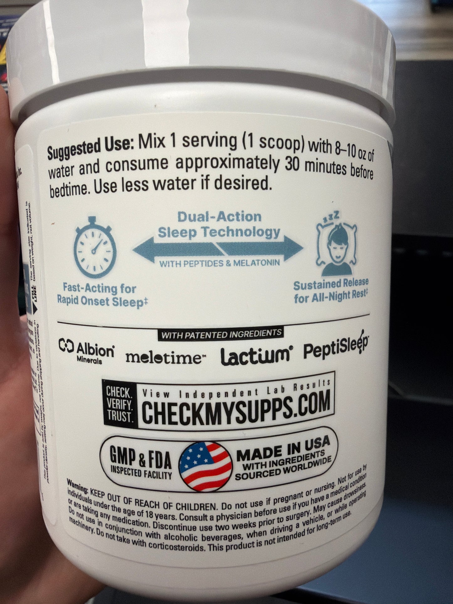Sleep peptides