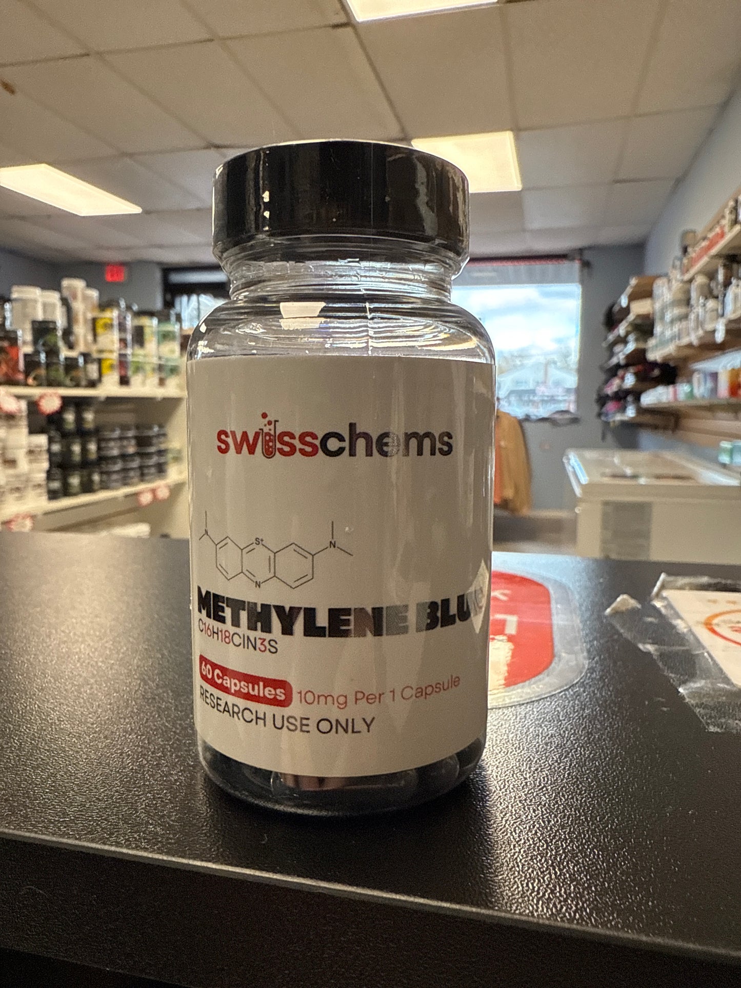 Swiss Chems Methylene Blue 10mg 60caps