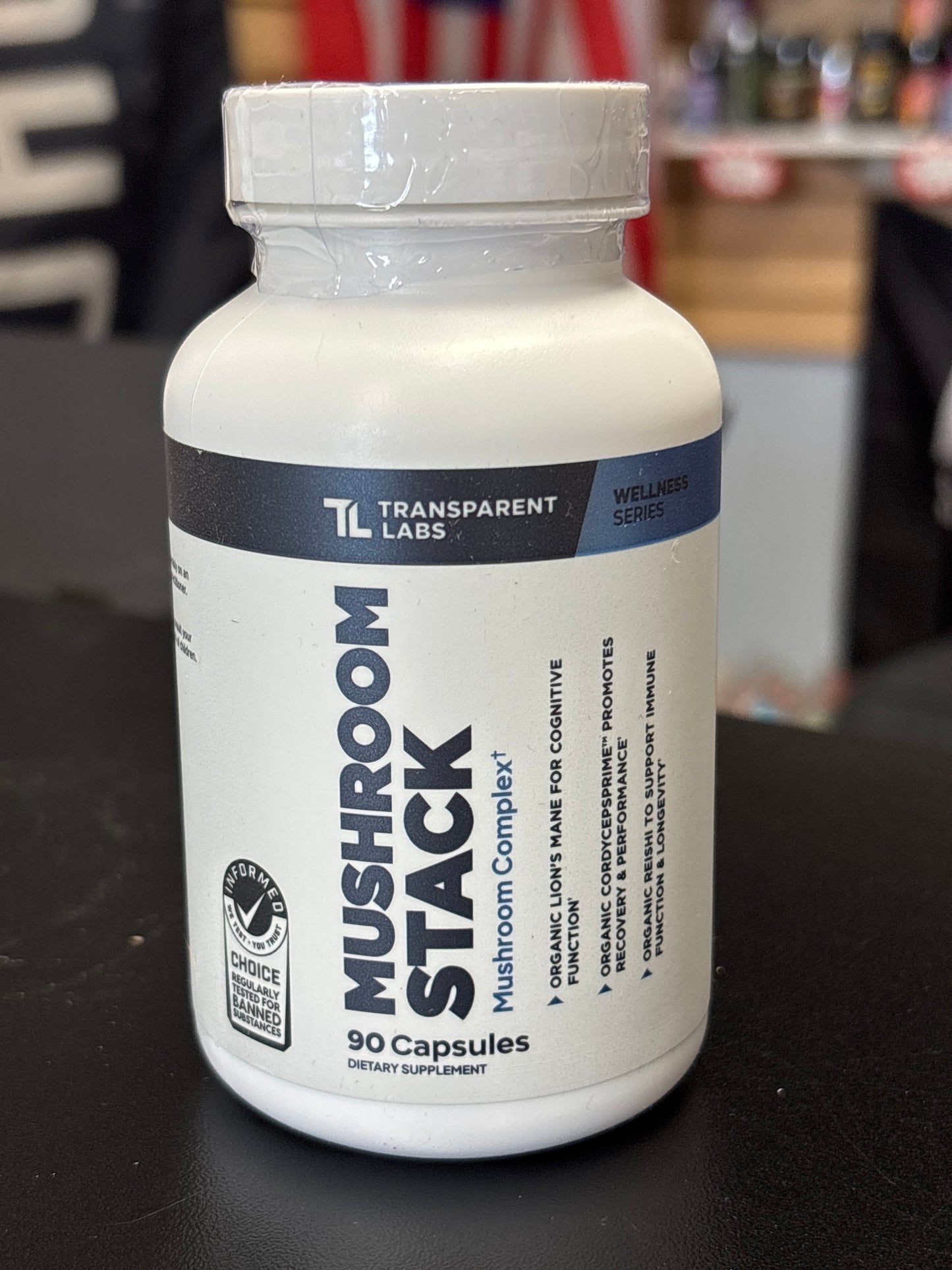 Transparent Labs Mushroom Stack