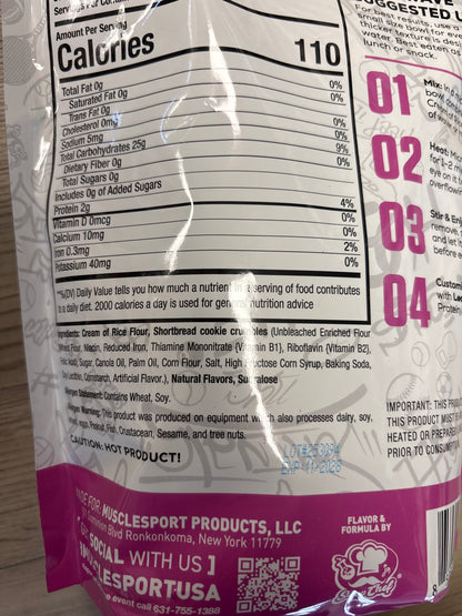 Musclesport cream of rice