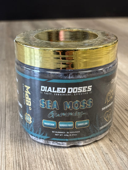 Dialed moods sea moss gummies