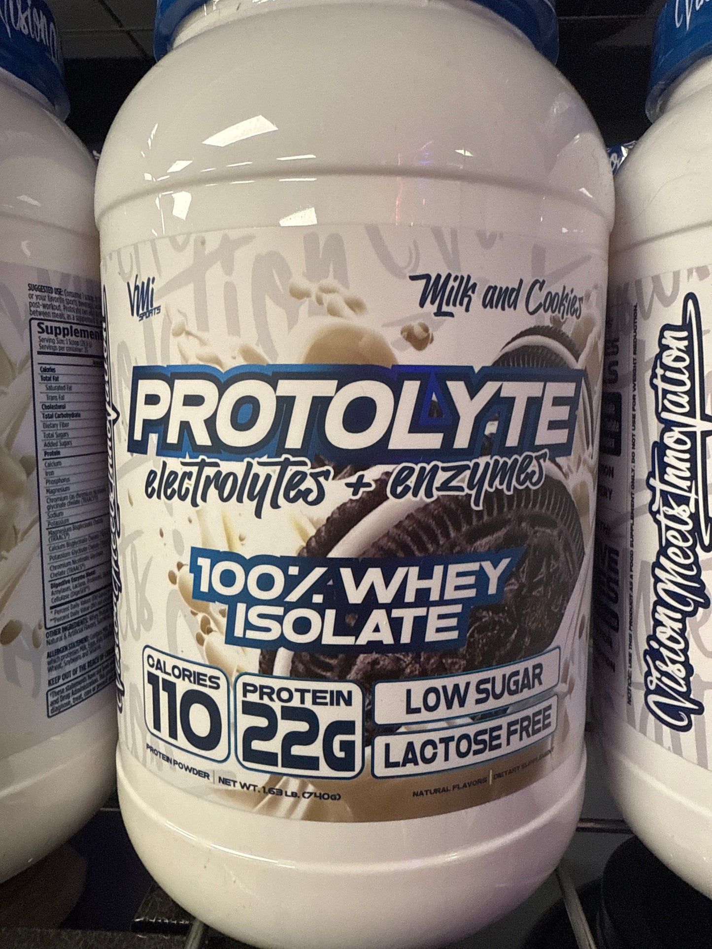 Vmi protolyte 2lb electrolytes and enzymes 100% whey isolate