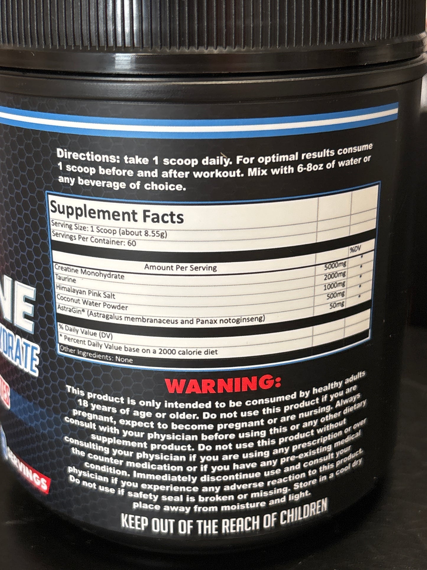 Optimal Creatine With Electrolytes