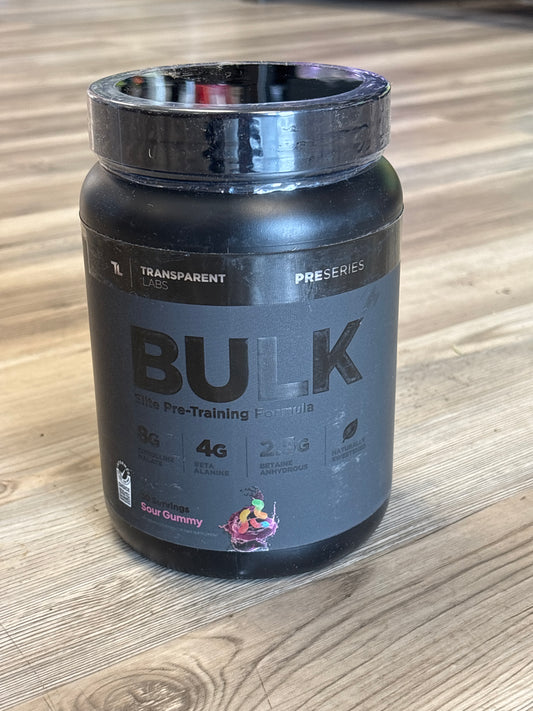 Transparent Bulk Black