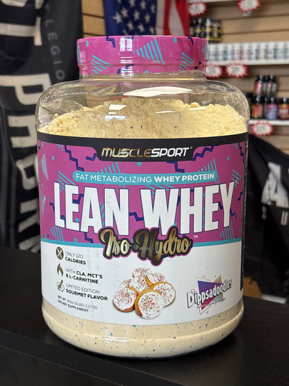 Musclesport lean whey iso hydro 5lb