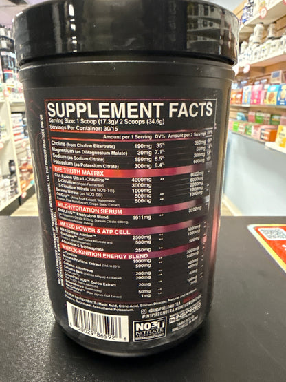 Inspired Dvst8 ultra dosed pre workout