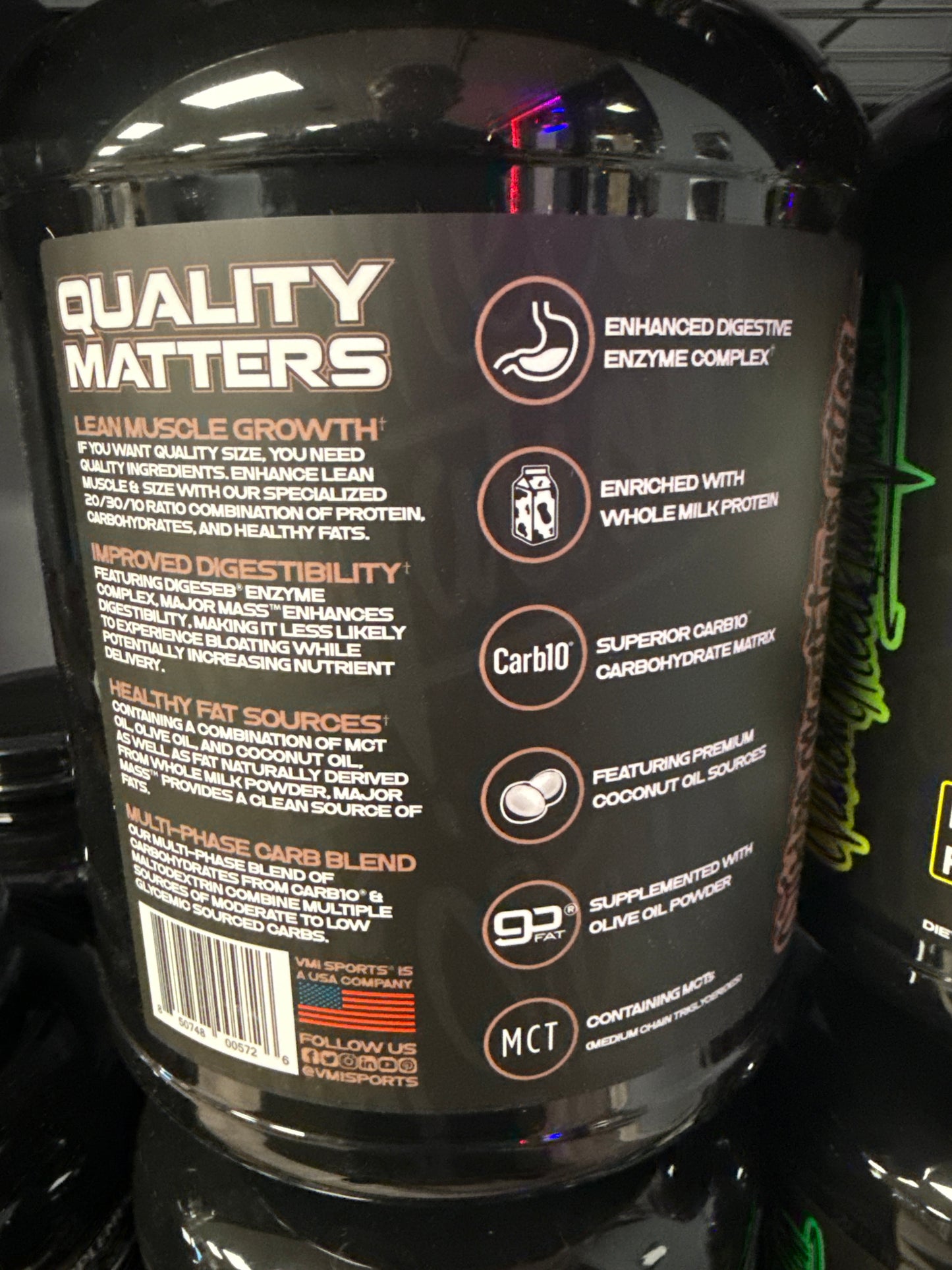 VMI Major Mass lean mass gainer