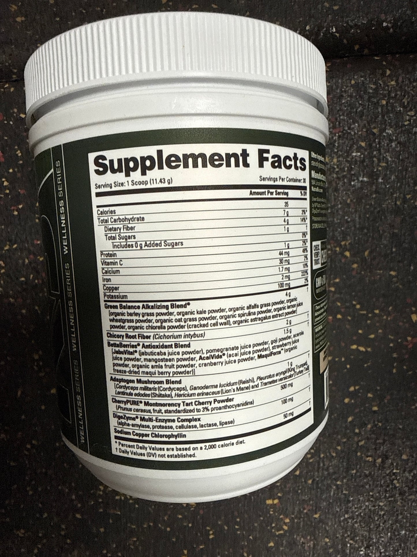 Nutrabio mega greens