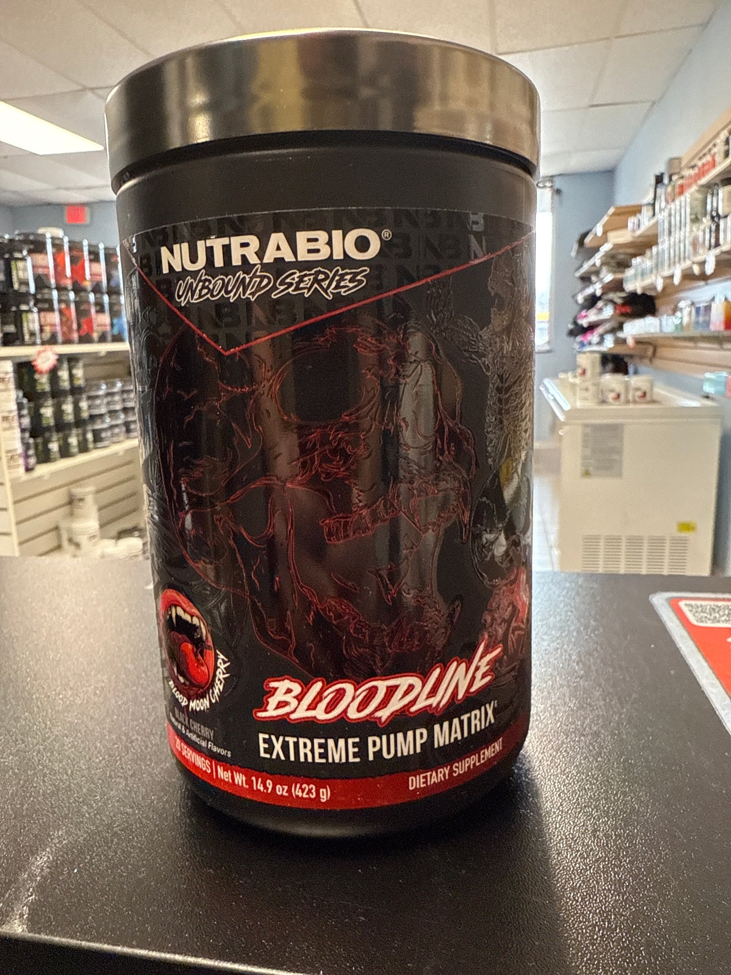 Nutrabio Unbound Bloodline extreme pump matrix