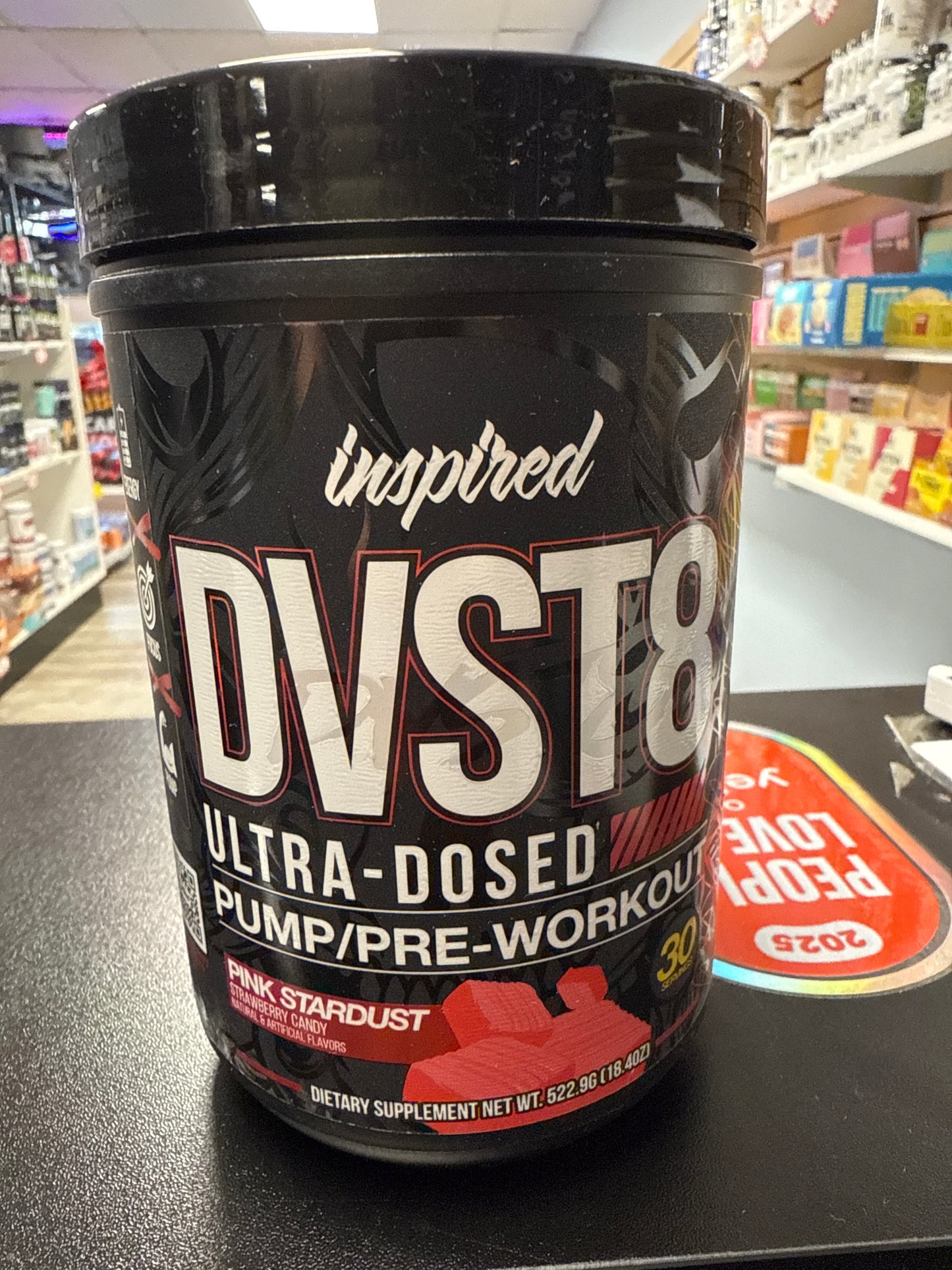 Inspired Dvst8 ultra dosed pre workout