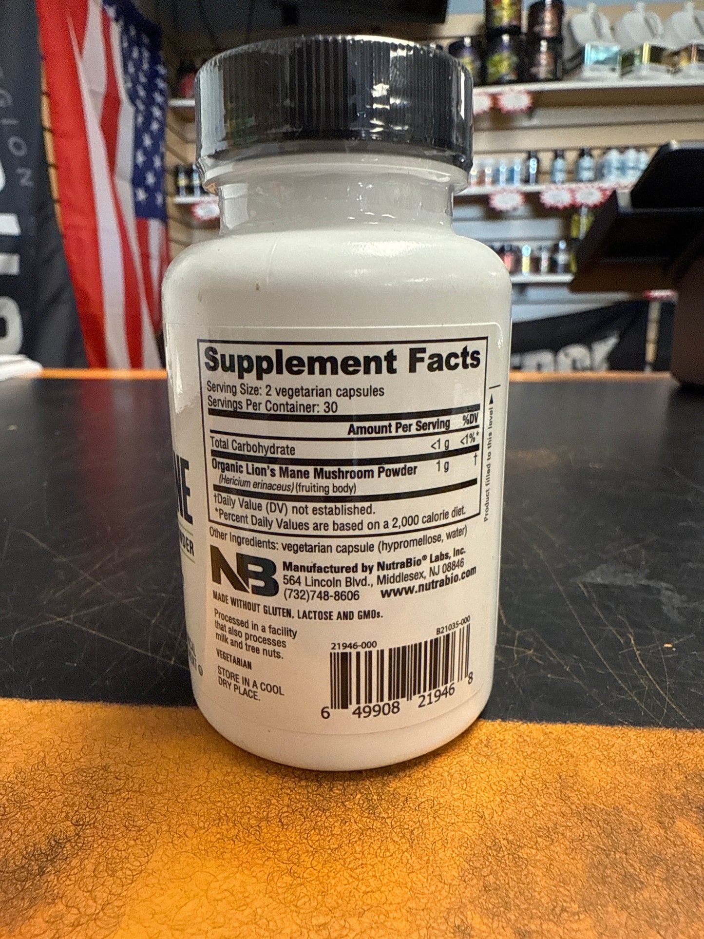 Nutrabio Lions mane
