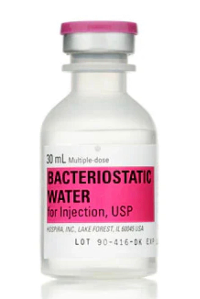 30ml bacteriostatic water PINK LABEL