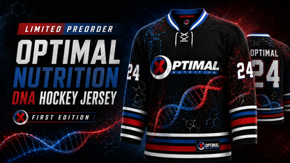 Optimal Nutrition "DNA" Hockey Jersey - LIMITED FIRST EDITION (estimed delivery OCT 15)