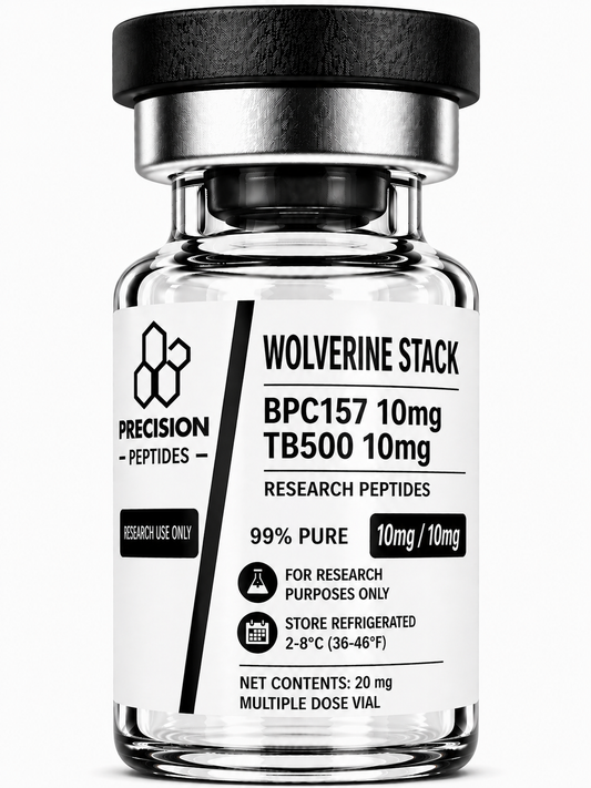 Precision peptides wolverine bpc157/tb500 10mg/10mg