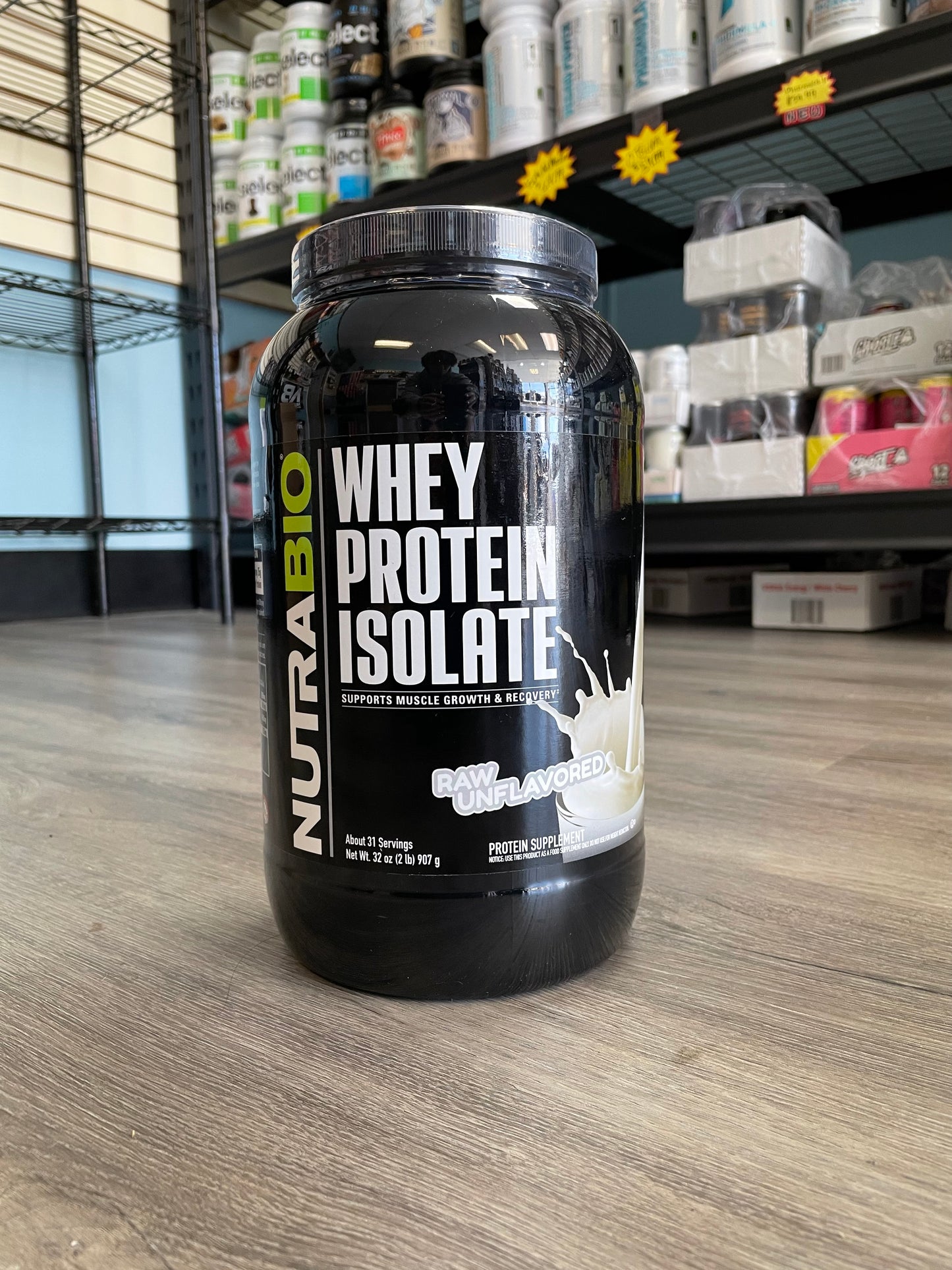 Nutrabio Whey Protein Isolate 2lb