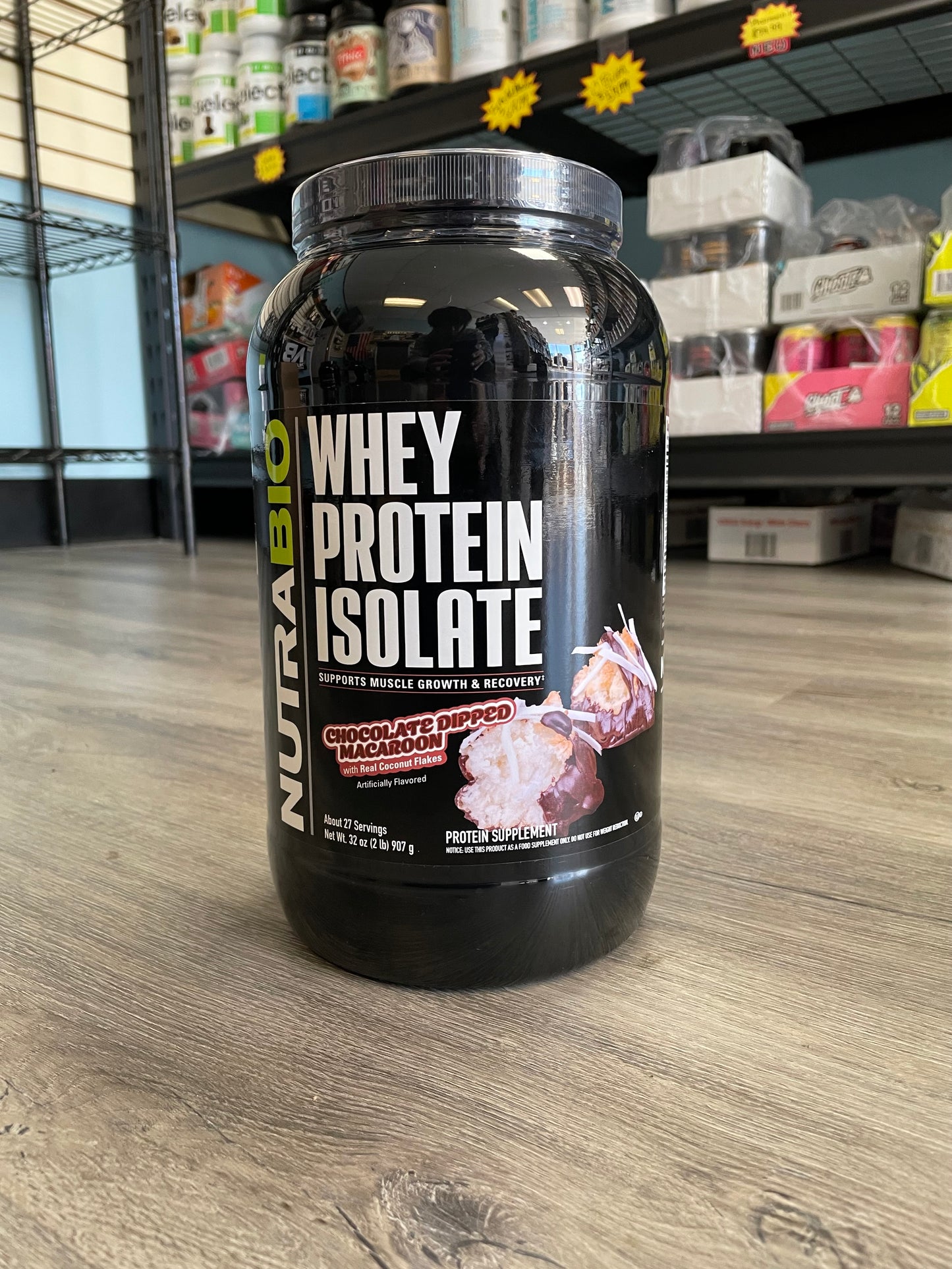 Nutrabio Whey Protein Isolate 2lb