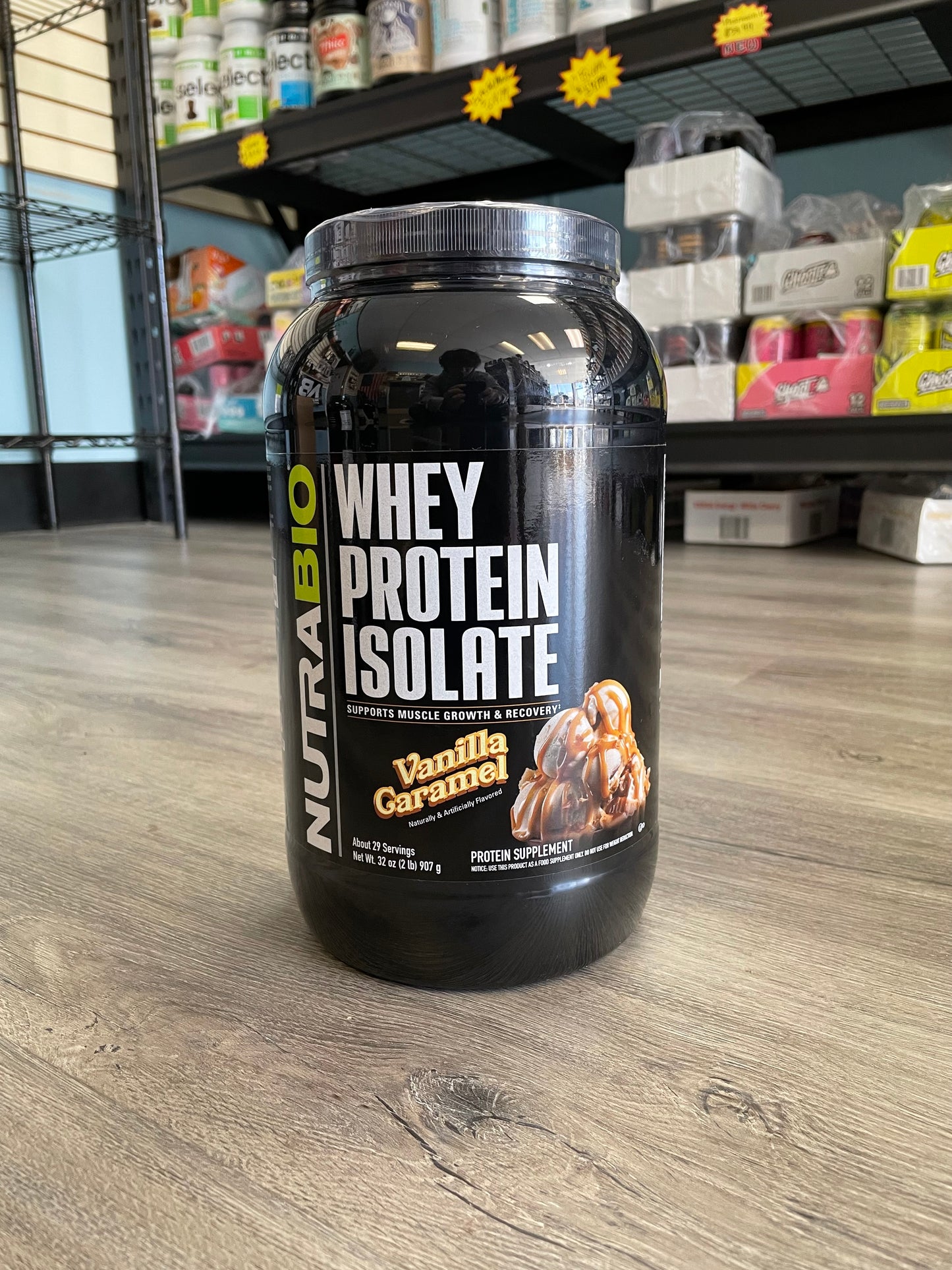 Nutrabio Whey Protein Isolate 2lb