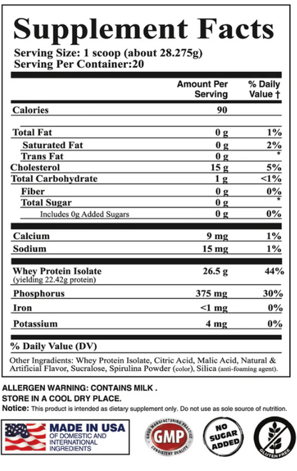 Apollon Nutrition Clear Whey Protein Isolate