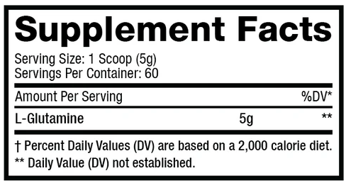 MuscleSport Glutamine 300g