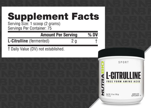 Nutrabio L Citrulline