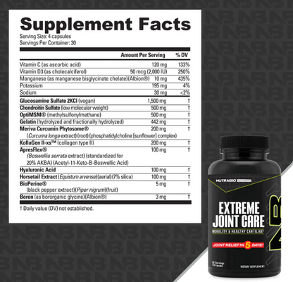 Nutrabio Extreme Joint Care